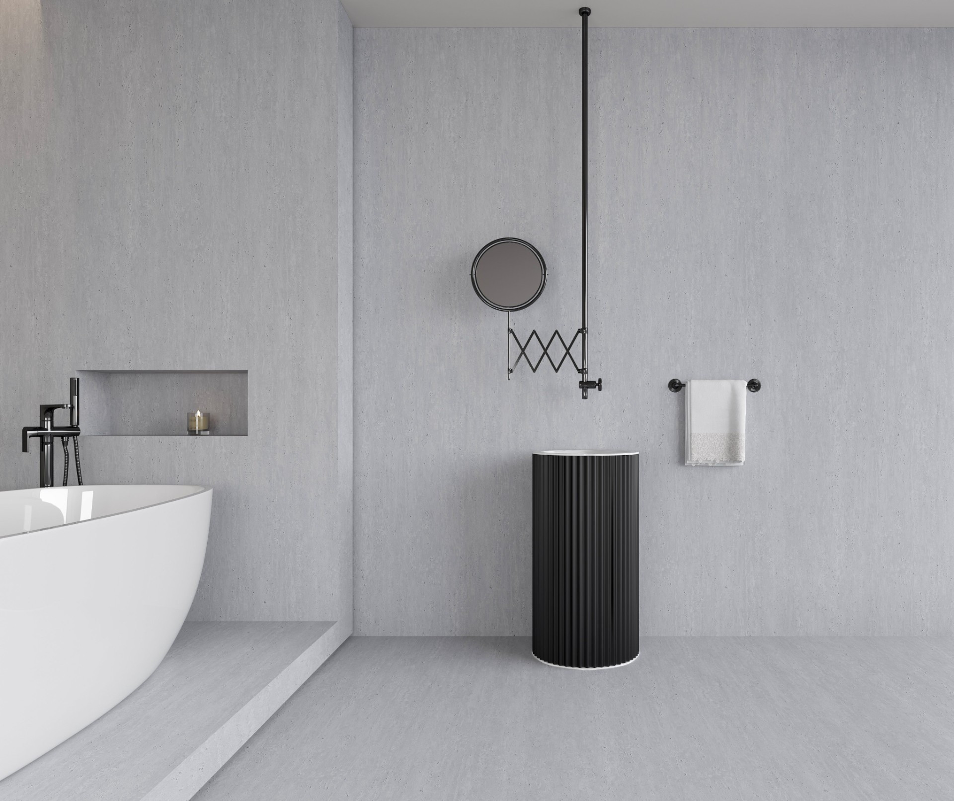 Travertine Grey