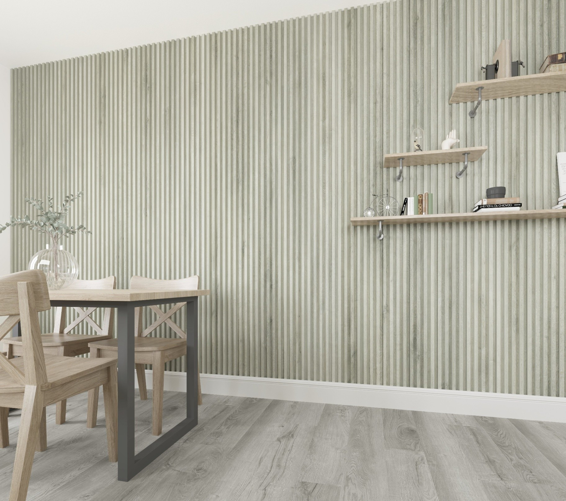 Greige Oak Duo